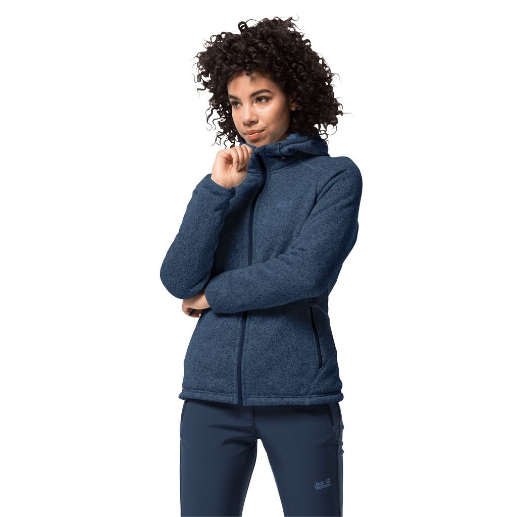 Jack Wolfskin LAKELAND fleece ζακετεσ γυναικεια βαθυ μπλε σκουρο | GR7033807